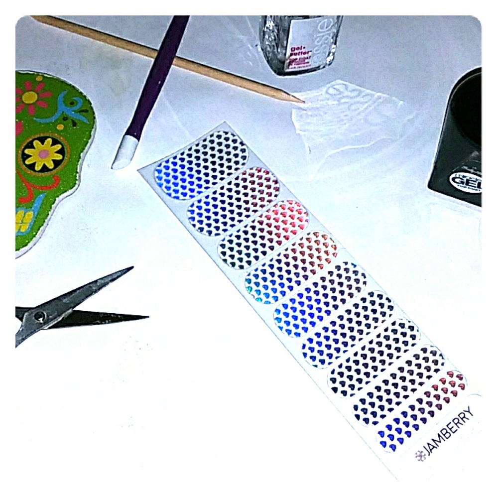 Jamberry nail wraps Holo